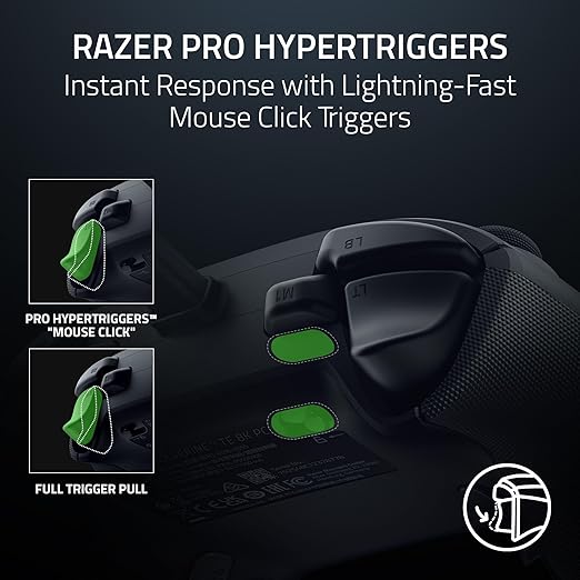 Razer Wolverine V3 Tournament Edition 8K PC Wired Gaming Controller: 8000 Hz Polling Rate - TMR Thumbsticks w/Swappable Caps - Ergonomic Design - 6 Remappable Buttons - Fast Triggers - Black