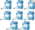 PHILIPS LED 60W A19 16-Pack Basic Daylight (5000K) 800 Lumen (9W = 60W) Frosted Flicker-Free Light Bulbs