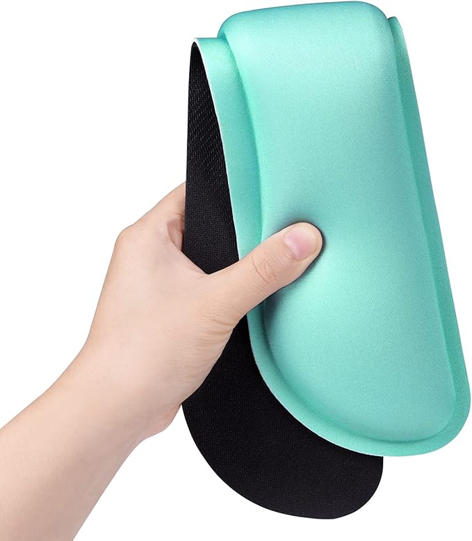 Dapesuom Enlarge Keyboard Wrist Rest Pad, Cute Memory Foam Wrist Rest for Computer Keyboard, Ergonomic Keyboard Mouse Wrist Support for Comfortable Typing, Comfort for Office, Gaming, Laptop, Green
