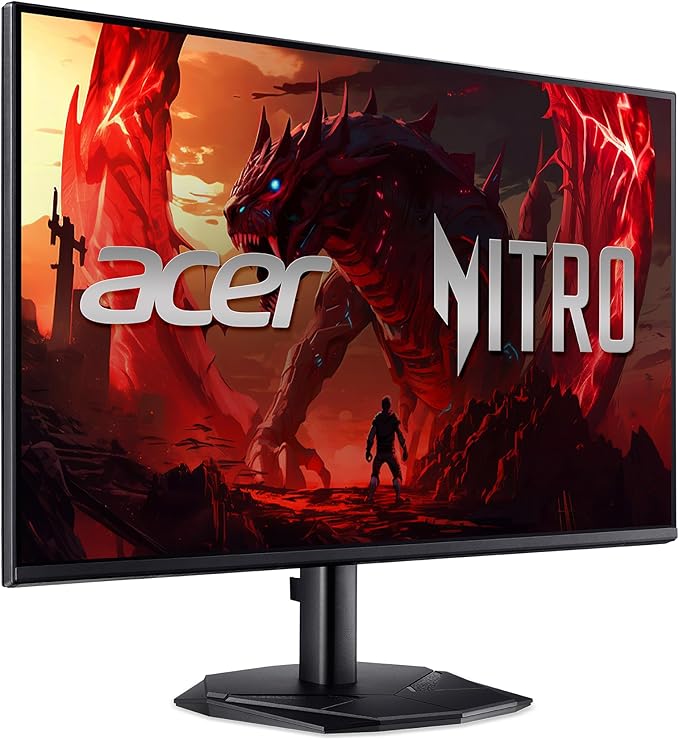 Acer Nitro 27” Gaming Monitor | Full HD 1920 x 1080 | IPS | ZeroFrame | AMD FreeSync | 144Hz Refresh Rate | 1ms (VRB) | sRGB 99% | 1 x Display Port 1.2 and 1 x HDMI 1.4 | KG271 P6bip