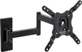 Amazon Basics Full Motion Articulating TV Wall Mount with Tilt Swivel, Extends 16 inches, VESA 200x200, for 12" to 40" TVs, 40 lbs, Black