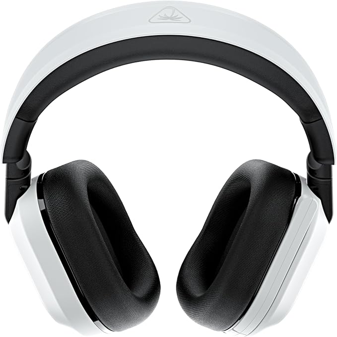 Turtle Beach Stealth 600 Wireless Multiplatform Amplified Gaming Headset for PS5, PS4, PC, & Mobile – Bluetooth, 80-Hr Battery, Noise-Cancelling Flip-to-Mute Mic, 50mm Speakers – White