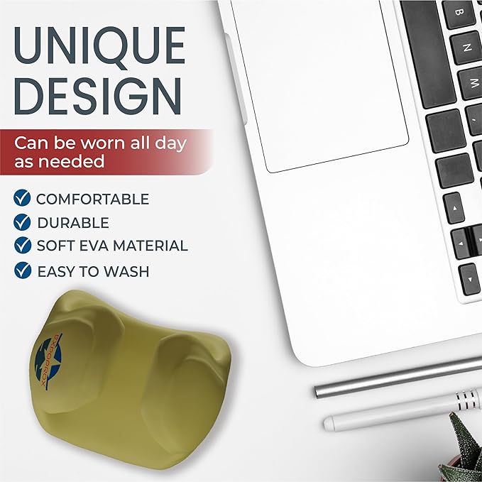 Wearable Gaming Wrist Rest for Keyboard, Mouse pad, Laptop, and PC Work or Gamer Support. (Pink, X-XL)