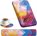 Ospelelf Ergonomic Wrist Rest for Computer Keyboard Pad, Large Arm Rest Wrist Support for Mouse, Relieve Wrist Pain, Multicolored