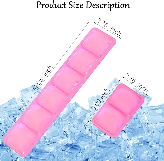 Gel Wrist Rest for Keyboard and Mouse Square Pink Plaid Clear Keyboard Wrist Rest Transparent Ergonomic Cute Checkered Mouse Wrist Pad Silicone Non-Slip Support for Computer Laptop Gaming Home Office