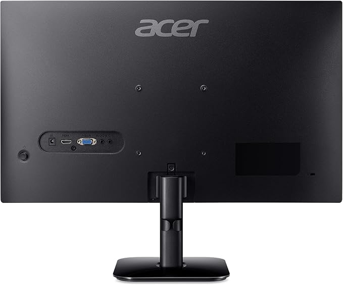 acer 27 Inch Monitor- KB272-27 Inch FHD IPS (1920 x 1080) Display, Up to 120Hz Refresh Rate, 99% sRGB, Tilt, Adaptive-Sync Support (FreeSync Compatible) 1ms (VRB), sRGB 99% Color, HDMI & VGA Ports