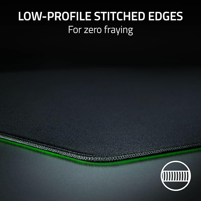 Razer Gigantus V2 Pro Soft Esports Gaming Mouse Pad (Balance) – Medium Friction Cloth Surface, Tracking Accuracy, GlideCore Foam, Anti Slip Base, Low-Profile Stiched Edges – Large