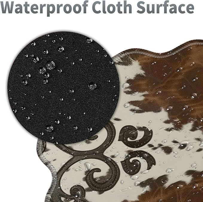 Art Leopard Large Gaming Mouse Pad Plus a Coaster, 31.5 x 11.8 inches Desk Mat Extended XL Mousepad with Stitched Edge Non-Slip Rubber, Desk Pad Computer Mouse Mat for Home Office