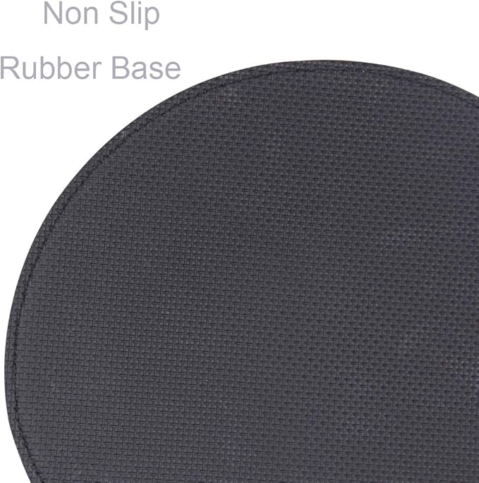 RICHEN Ergonomic PU Leather Keyboard Wrist Rest and Mouse Pad with Wrist Support, Memory Foam Set for Computer/Laptop,Gaming and Office, Comfortable for Easy Typing (Gray White)