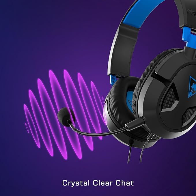 Turtle Beach Recon 50 PlayStation Gaming Headset - PS5, PS4, Xbox Series X, Xbox Series S, Xbox One, Mobile & PC with 3.5mm - Removable Mic, 40mm Speakers