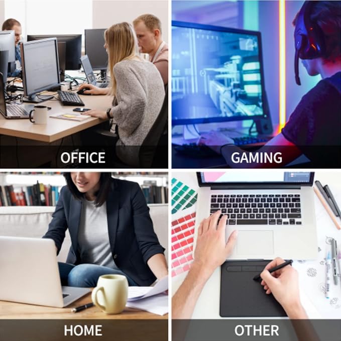 Large Gaming Mouse Pad XXL,Extended Large Gaming Mousepad,Desk Accessories,Office Supplies,Office Decor,Non-Slip Rubber Base and Stitched Edges Desk Pad for Computer Game Office Work,31.5"x15.7"