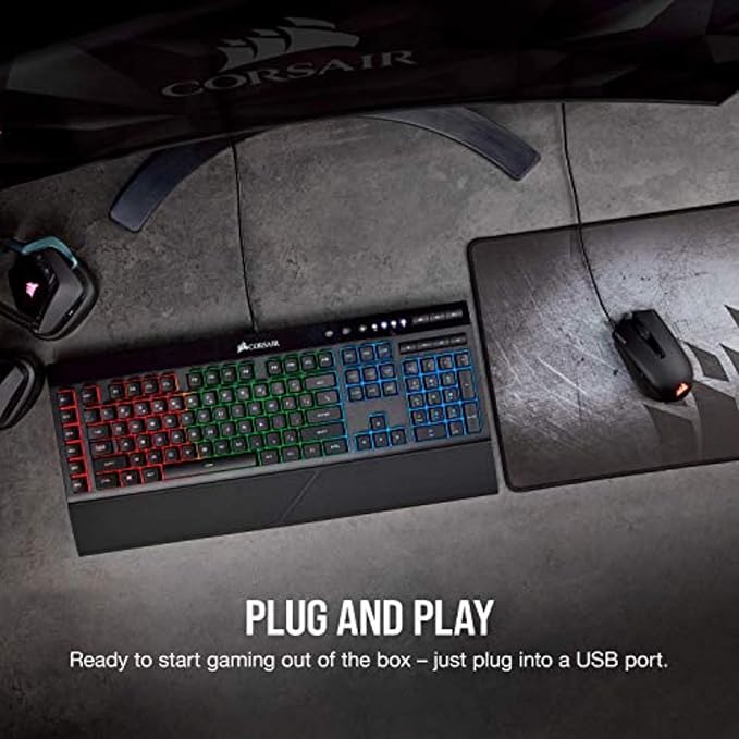 Corsair Harpoon PRO RGB Wired Lightweight FPS/MOBA Gaming Mouse – 12,000 DPI – 6 Programmable Buttons – iCUE Compatible – PC, Mac, PS5, PS4, Xbox – Black