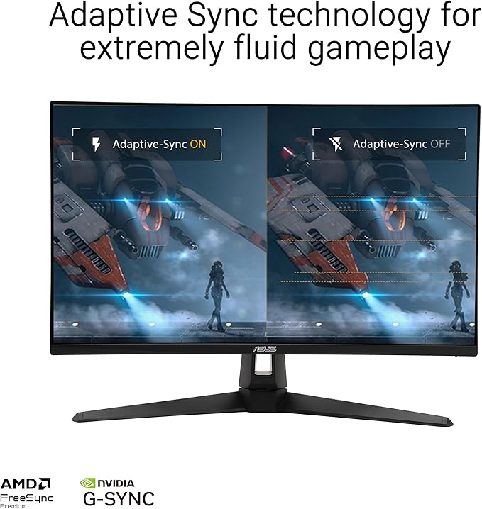ASUS TUF Gaming 27” 4K HDR Monitor (VG27UQ1A) – 160Hz, 1ms, Extreme Low Motion Blur Sync, NVIDIA G-SYNC Compatible, AMD FreeSync Premium, 95% DCI-P3, DisplayWidget, 3 yr Warranty