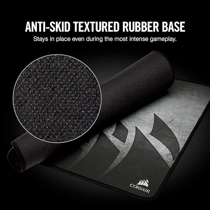 Corsair MM300 - Anti-Fray Cloth Gaming Mouse Pad - High-Performance Mouse Pad Optimized for Gaming Sensors - Designed for Maximum Control - Extended, Multi Color