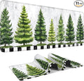 Christmas Tree Extended Gaming Mouse Pad 31.5x11.8inches Large Desk Mat Anti-Slip Rubber Base & Durable Stitched Edges for Gamers Smooth Mouse Writing Surface for Desk Office/Home