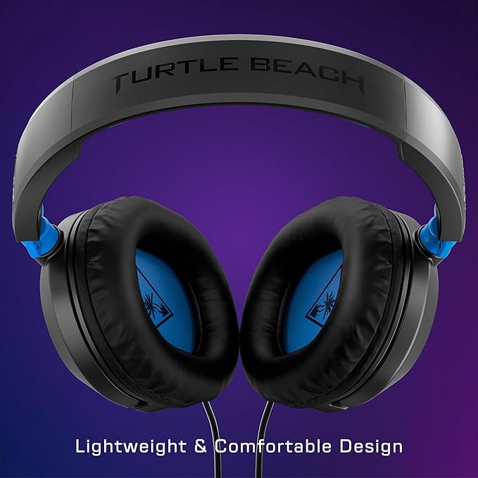 Turtle Beach Recon 50 PlayStation Gaming Headset - PS5, PS4, Xbox Series X, Xbox Series S, Xbox One, Mobile & PC with 3.5mm - Removable Mic, 40mm Speakers