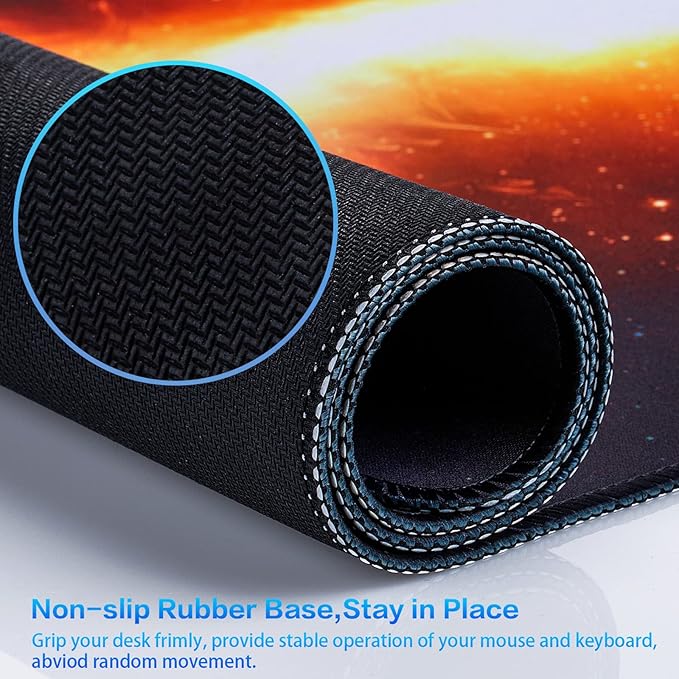 Canjoy Gaming Mouse Pad, Large Extended Mouse Pad Big Computer Mousepad for Home Office Gaming Work 31.5x15.7inch