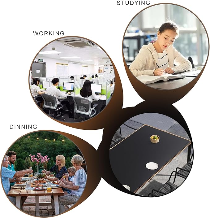 MAIDERN Leather Desk Mat Large XL, 78.7” x 40” Reversible Office Desk Pad Mat, Cork & Leather Large Mouse pad for Desk, Waterproof Computer Desk Mat for Gaming Home Office (Black)