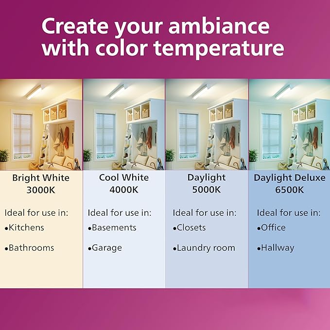 Philips LED 65W BR30 12-Pack Basic LED Daylight (7.2W = 65W) Dimmable Frosted Flicker-Free Light Bulb