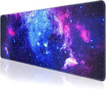 Gaming Mouse Pad, Large Mouse Pad XL 31. 5x11.8in, Big Extended Computer Keyboard Mouse Mat Desk Pad for Laptop with Stitched Edges, Waterproof Mousepad for Gamer Home&Office