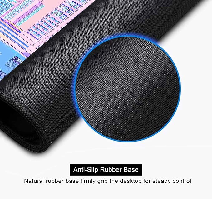 Vaporwave Tokyo City Desk Mat, Kawaii Extended Mouse Pad Gaming for Laptop, XL Anime Aesthetic Scenery Desktop Mat, Large Mousepad, Large Desk Pad for Men Women Office Decor 35.4 x 15.7 in