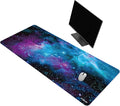 Mydours 55 x 24 inches Gaming Mouse Pad, Extra Large XXL Full Desk Pad, Smooth Fabric & Non-Slip Rubber Mouse Mat, Extended Desk Mat for Gaming, Office and Working (Universe)