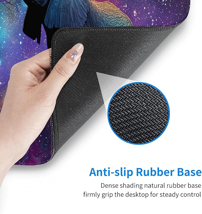 Elephant Mouse Pad Extended Large Gaming Mouse Pad XL Stitched Edges for Gamer Home Office 31.5 X 11.8 Inch