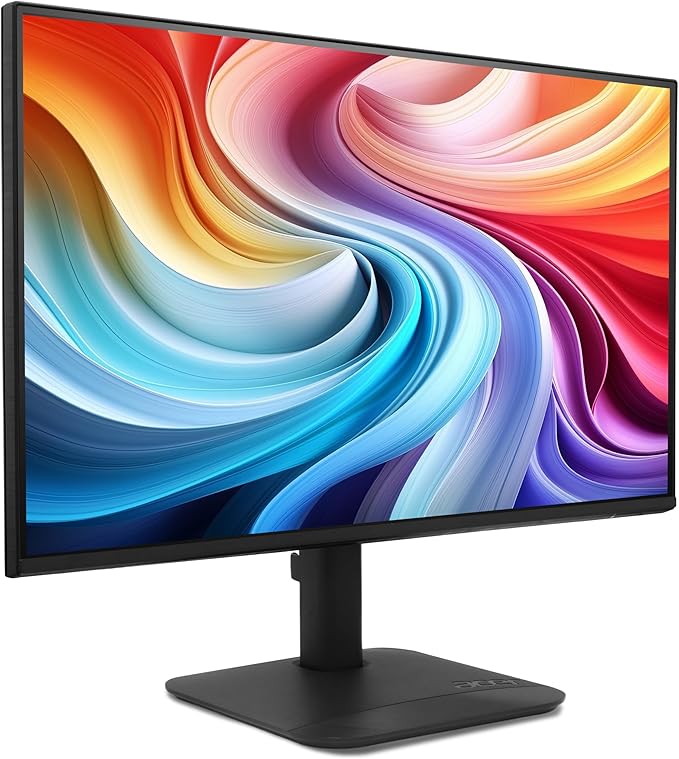 acer KB272 P6bi 27" IPS Full HD (1920 x 1080) Zero-Frame Gaming Office Monitor | AMD FreeSync Technology | Up to 144Hz Refresh | 1ms (VRB) | Low Blue Light | Tilt | HDMI & VGA Ports