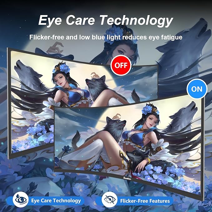 34 Inch UWQHD Curved Gaming Monitor,165Hz 3440x1440 Ultrawide PC Monitor 1500R,21:9 Display,PIP/PBPm,HDR400,4000:1 Contrast,Tilt/Swivel/Height Adjustment,HDMI2.0 & DP1.4