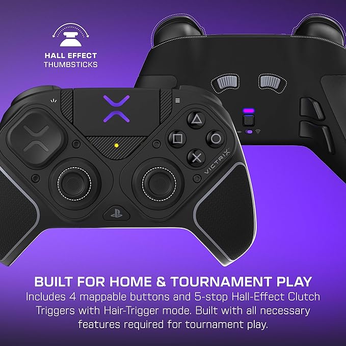 Bundle of Turtle Beach Atlas 200 Wired Gaming Headset Officially Licensed for PS5 & PS4 - Black + Victrix Pro BFG Reloaded Wireless Gaming Controller Officially Licensed for PS5, PS4, PC