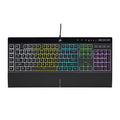 Corsair K55 RGB PRO Membrane Wired Gaming Keyboard – IP42 Dust and Spill-Resistant – 6 Macro Keys with Elgato Integration – iCUE Compatible – QWERTY NA – PC, Mac, Xbox – Black