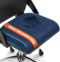 TranquilRelax XLarge Seat Cushion, Memory Foam Cushion for Long Sitting Hours on Office Chair, Home & Car, Non-Slip Chair Pad for Relieving Back & Sciatica & Hip & Coccyx Pain (Blue)