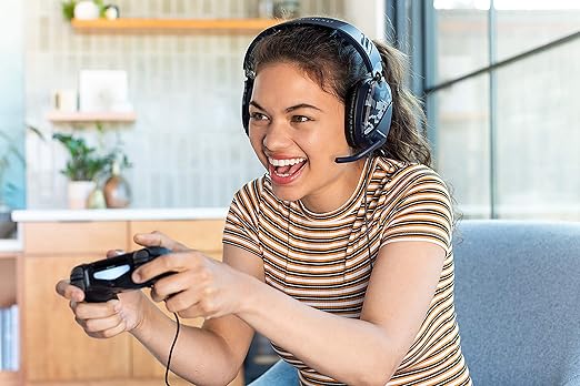 Turtle Beach Recon 70 Multiplatform Gaming Headset for Xbox Series X|S, Xbox One, PS5, PS4, PC & Mobile w/ 3.5mm Wired Connection - Flip-to-Mute Mic, 40mm Speakers, Lightweight Design, Blue Camo