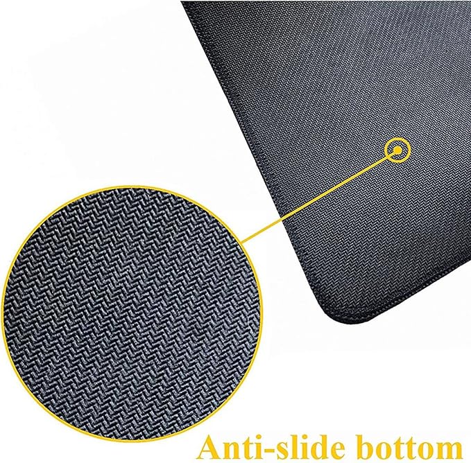 Gaming Mouse Pad,Large Mouse Pads for Desk,Non-Slip Rubber Base Extended Mousepad,XXL Keyboard Mouse Mat,Stitched Edges Computer Keyboard Desk Pad,35.4x15.8inch,Forest Moonlight
