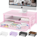 OPNICE Computer Monitor Stand Riser – Pink