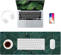 ALOANES Large Gaming Mouse Pad with Non-Slip Rubber Base,Stitched Edge,Desk mat for Laptop,Computer & PC, Wristing Pad for Gamer,Office & Home, 35.4''x 15.7''x 0.12'', Black