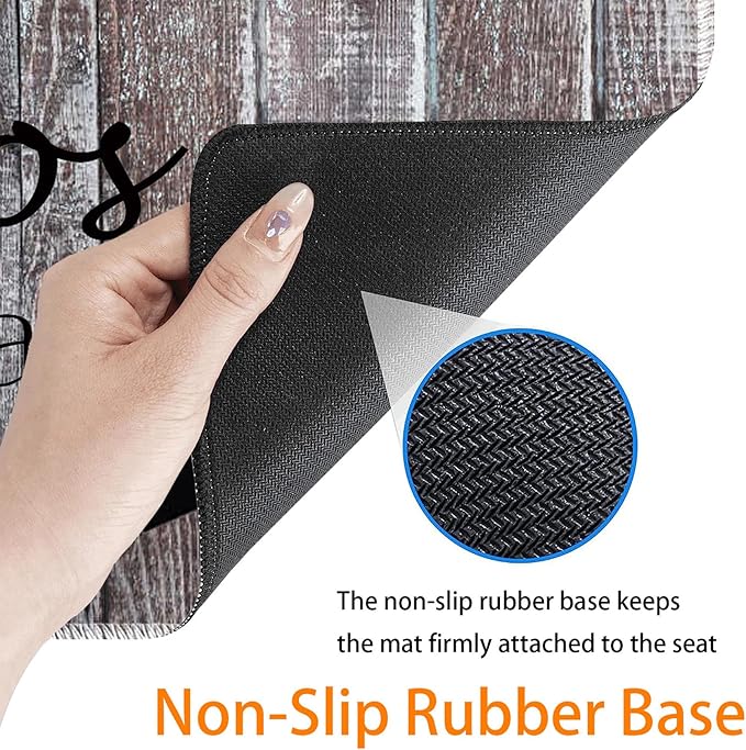 Durable Desk Mat + Wrist Rest Pad + Coasters Set, Large Gaming Office Mouse Pad 31.5 "x 11.8", Extended Non-Slip Rubber Keyboard Pad, Laptop & Home, Chaos Coordinator
