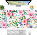 Large Desk Mat, Desk Matt for Desktop, Women Girls Waterproof Large Keyboard Pad, Cute Computer Mat for Office Work/Home/Decor/Desktop Accessories (35.4"x16.9")