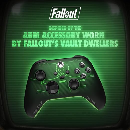 Xbox Wireless Gaming Controller – Fallout Pip-Boy Edition – Play on Console, Windows, and Cloud Devices