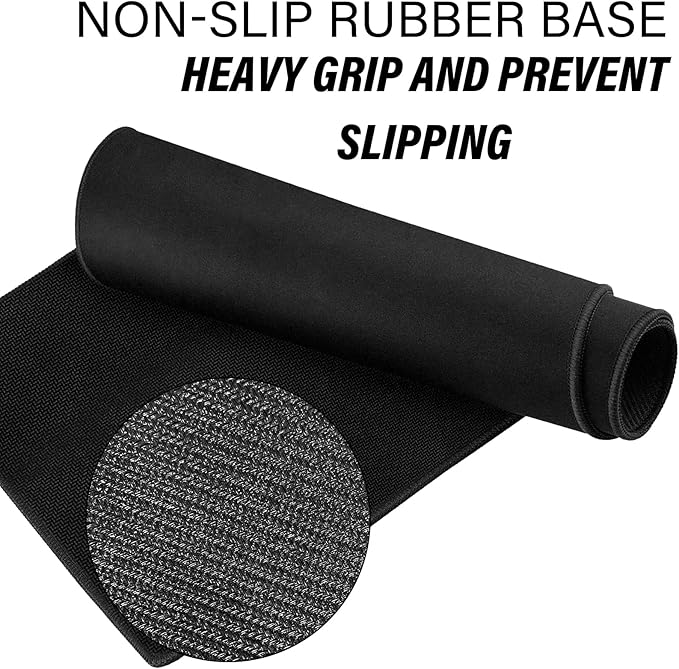 Extended Large Computer Gaming Mouse Pad Desk Mat(31.5×15.7 in),Desk Pad with Non-Slip Base and Stitched Edges,Suitable for Work Office Large Gaming Mouse Pad Desktop Pad-Pink Cow
