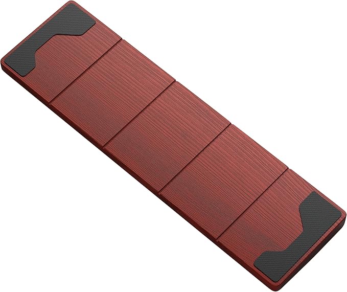 Glorious TKL Wrist Rest - Brown Wooden Wrist Rest - Mechanical Keyboard Wood Ergonomic Palm Rest - 14x4 inches/19mm Thick (GV-87-BROWN)