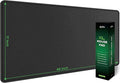 Huge 46”x17” 5mm Gaming Mouse Pad Large Mouse Pad for Desk Gaming Giant Black XXL Thick Long Extra Large Extended Big Gamer Desk Mat
