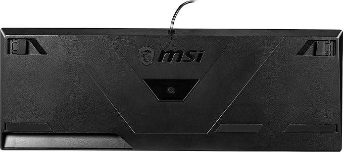MSI Vigor GK30 RGB Gaming Keyboard, 6-Zone RGB Lighting, Water Repellent & Splash-Proof, Mechanical-Like Plunger Switches