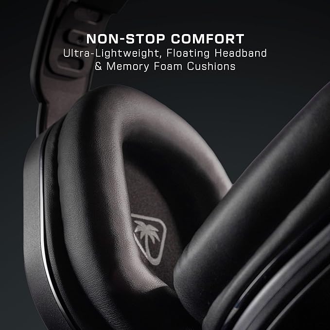 Turtle Beach Stealth 500 Wireless Gaming Headset Licensed for Xbox Series X|S, Compatible with Xbox One, Bluetooth, PC, Mobile, 40 Hr Battery, Memory Foam Cushions, Flip-to-Mute Mic, Black