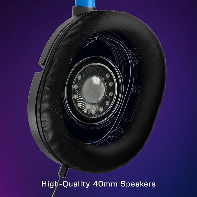 Turtle Beach Recon 50 PlayStation Gaming Headset - PS5, PS4, Xbox Series X, Xbox Series S, Xbox One, Mobile & PC with 3.5mm - Removable Mic, 40mm Speakers
