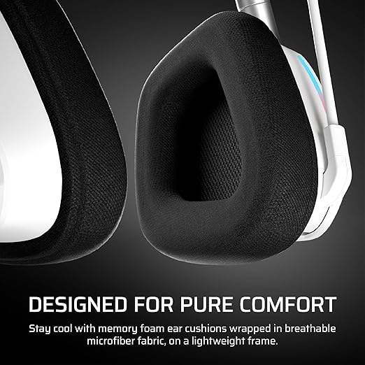 Corsair Void v2 Wireless Gaming Headset with Bluetooth for PC, PS5, PS4, Switch & Mobile – Dolby Atmos, Dual Wireless Multiplatform, Long Battery Life, Fast Charging – Dual Tone