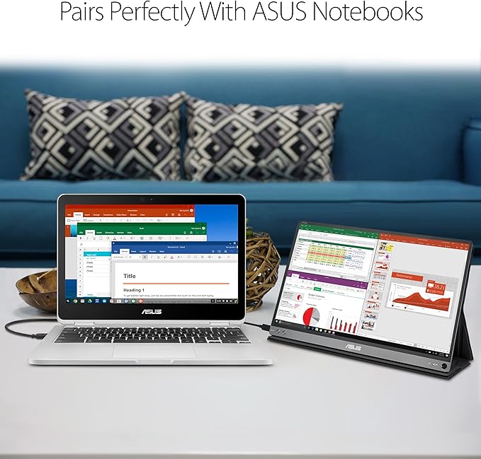 ASUS ZenScreen MB16AC 15.6" Full HD IPS USB Type-C Portable Eye Care Monitor