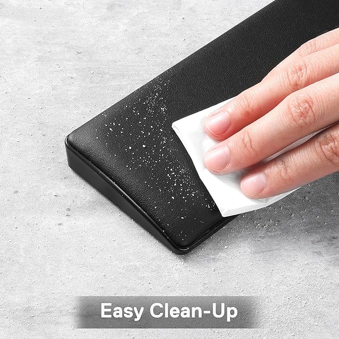 Redragon P036 Meteor M Computer Keyboard Wrist Rest Pad, Ergonomic Soft Memory Foam Wrist Support w/Anti-Slip Rubber Base, 80% 87 Keys TKL Size 14.13 x 2.87 in, 0.78 inch (20mm) Height, Black