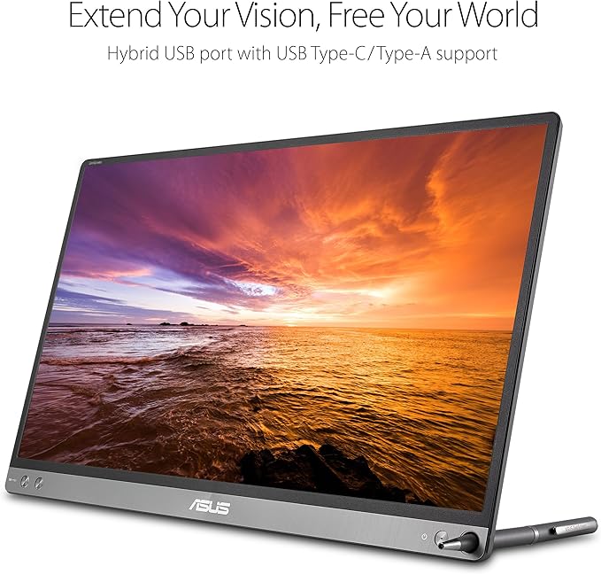 ASUS ZenScreen MB16AC 15.6" Full HD IPS USB Type-C Portable Eye Care Monitor