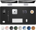 Extra Large Desk Mat - 63"x 17" Non-Slip Office Desk Pad, Oversized Mouse Pad for Home & Work, Waterproof Desk Protector for Keyboard & Mouse (Black)